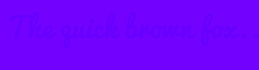 Image with Font Color 6700FF and Background Color 7202FD